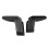 (Black) Protective Enclosures Defrosting Line Guard for Windshield Heating Preserve Functionality Aesthetics Maintenance Ease 2x 1