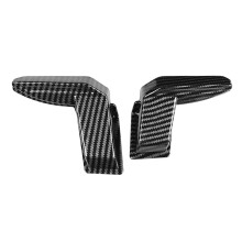 (carbon fiber) Protective Enclosures Defrosting Line Guard for Windshield Heating Preserve Functionality Aesthetics Maintenance Ease 2x