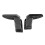 (carbon fiber) Protective Enclosures Defrosting Line Guard for Windshield Heating Preserve Functionality Aesthetics Maintenance Ease 2x 1