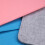 (Blue) 2Pcs Felt Folder Zippered File Envelopes Expanding File Bag Button Closure File Storage Pouches  Purple 5