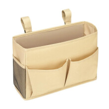 Bedside Storage Hanging Basket MultiFunctional Nightstand Organizer, Easy To Use, Durable Construction