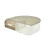 (Half Brown) Eggs Holder for Refrigerator Automatic Scrolling Eggs Storage Container Organizer Fridge Eggs Dispenser Kitchen Accessory  White 1