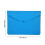 (Grey) 2Pcs Felt Folder Zippered File Envelopes Expanding File Bag Button Closure File Storage Pouches  Purple 3