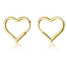 Lightweight Comfortable Hoops for Women, Fashion Classic Design 925 Sterling Silver Heart Huggie Earrings, Perfect Gifts Hypoallergenic Material Daint
