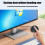 (White) Desktop Computer PC Power Button Switching External Remote Start PC Motherboards Power Push Computer Host Button Supply  White 5