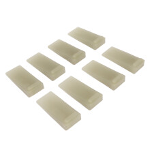 Pană de ușă antiderapantă, material flexibil, elastic, gros, aderă la suprafețe exterioare, covor, podele dure, bază texturată, stivuibilă,