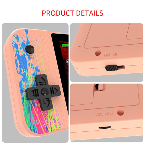 Portable Handheld Game Console 800 Classic Games 3.5 Inch TFT Screen 2