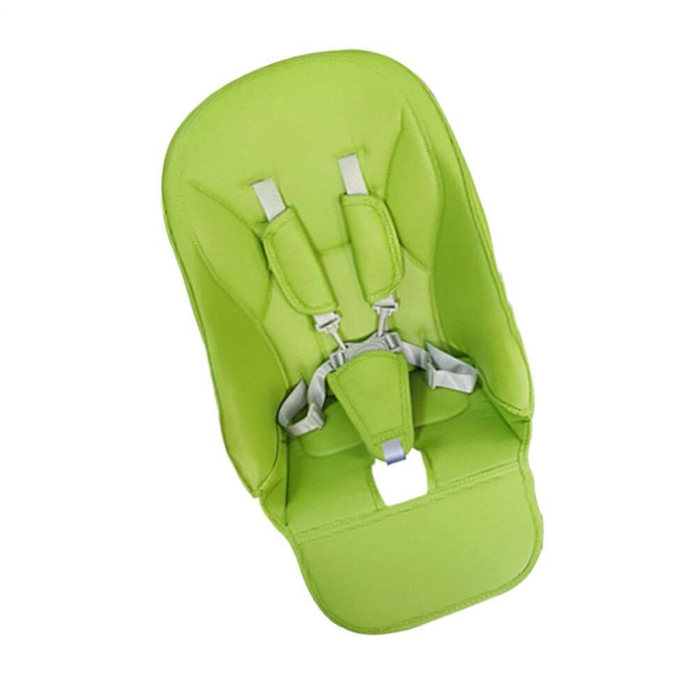 Baby Dining Chair Cover  Leather Cushion For Baby Feeding Seats  Chair Safety Pads Green