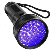 UV Flashlight for Pet Urine Detection, Stainless Steel Blacklight for Scorpion and Bed Bug Inspection