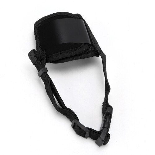 Dog Muzzle Black Adjustable Anti Bite Comfortable & Easy to Wear Small/Medium 2