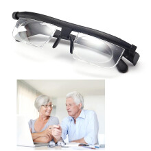Adjustable Reading Glasses Unisex Reading Glasses For Men Women Rich Black Classic Style