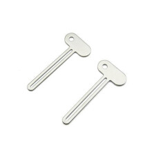 Stainless Steel Toothpaste Squeezer 2Pack Tube Squeezer Key Roller Metal Tube Wringer for Paint Cream Cosmetic Hair Dye