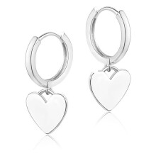 Pendientes de aro Huggie inspirados en plata esterlina, pendientes colgantes con un atractivo adorable, diseño hipoalergénico y ligero, decoración