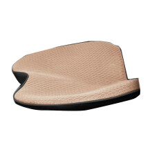(khaki) Car Wedge Seat Cushion for Car Seat Driver/Passenger,Memory Foam Seat Cushion for Driving Improve Visions/Posture