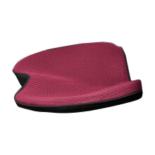 (Red) Car Wedge Seat Cushion for Car Seat Driver/Passenger,Memory Foam Seat Cushion for Driving Improve Visions/Posture