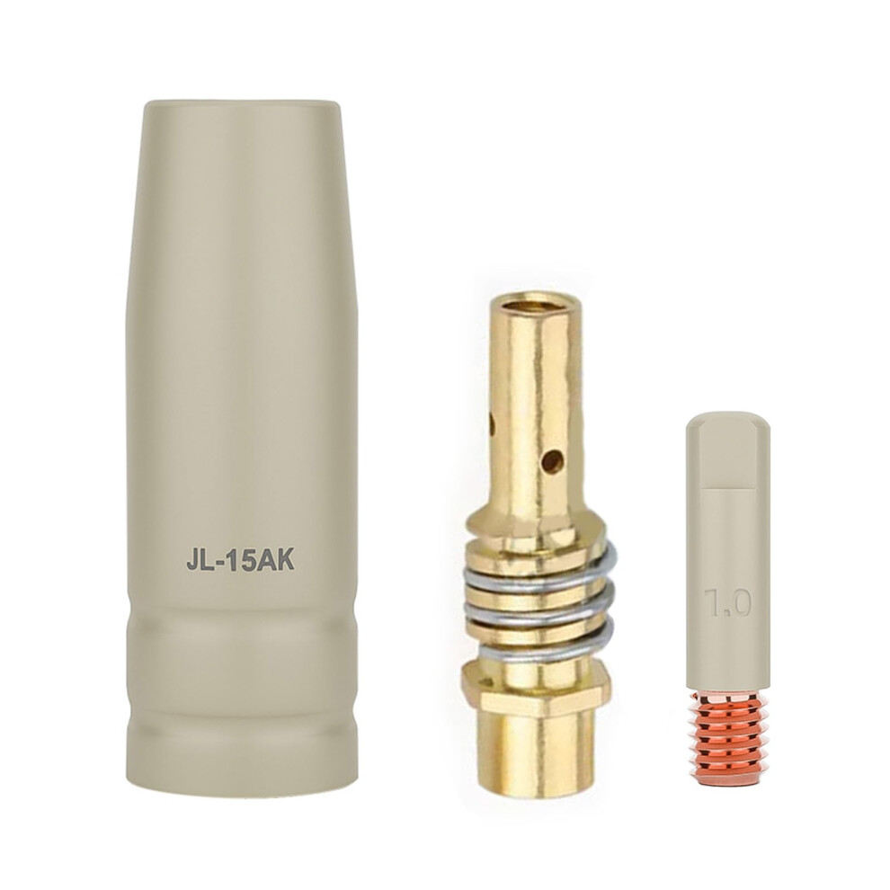 Torch Nozzle Tip Holder 0.8/1.0/1.2Mm 15Ak European Welding Accessories For Professional Welders 3Piece 9199774170987