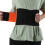 Adjustable Breathable Lower Back Support Belt Lumbar Brace M Size Orange 6