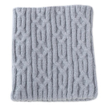 (Gray) Ribbed Knit Winter for Infinity Circle Loop Scarf Warm Pure Color Suit for Fall Winter Season Driving Running Cycling Hi  Gray