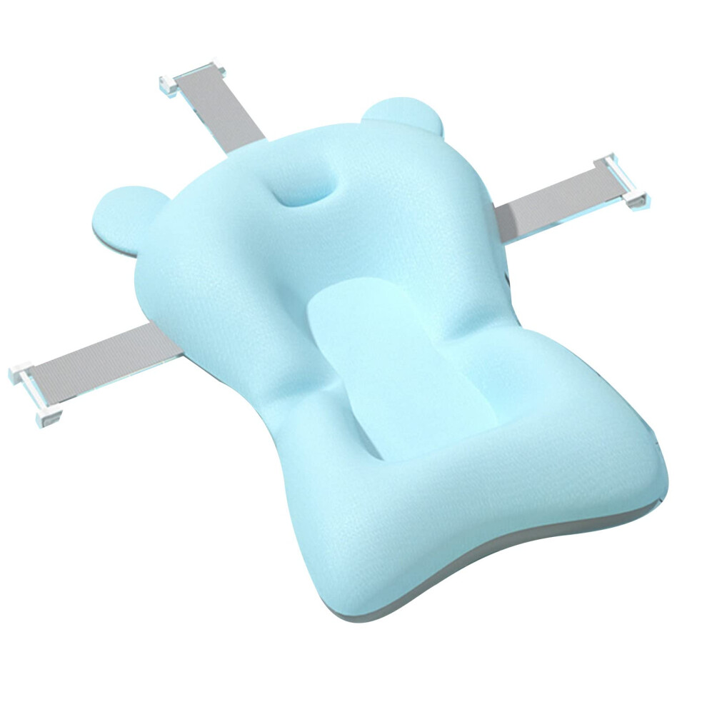 Baby Bath Support Cushion For Newborns, Adjustable Bath Cushion, SlipResistant, QuickDry