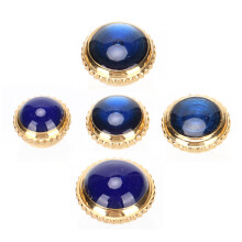 5 Stück Goldstahl-Uhrenkrone Set, 5,5-7,5 mm Reparaturteile