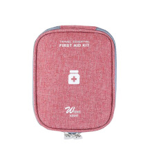Empty First Aid Kit Bag with Stretchable Compartments Compact Travel Medical Organizer for Hiking