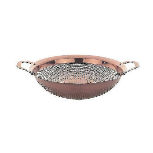 Stainless Steel Drain Basket Rice Strainers Mesh Filter Rose Gold 1