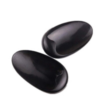 3 Pairs Black Soft Rubber Hair Dye Ear Covers with Comfortable Fit and Reusable Salon Protection