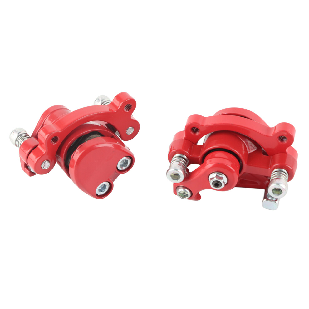 Front & Rear Brake Calipers 2Pcs For 47Cc 49Cc 2-Stroke Pocket Mini Dirt Bike 6951377217222