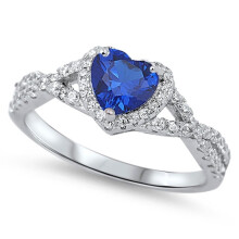 Anel de luxo feminino, joia com design halo, solitário com pedra de nascimento, anel de compromisso em prata de lei 925 com pedra preciosa em