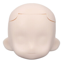 Cabeça de boneca em branco, escala 1/12, em silicone, para maquiagem personalizada, com acabamento e detalhes requintados, feita de material