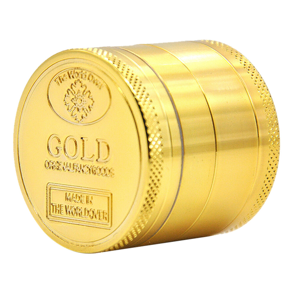 Herb Grinder With Fluffy Grinding Performance And Air Tight Seal Precision Crafted From Anodized Scratch Resistant Finish Metal For Manual Use