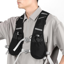 Running Water Vest Hydration Pack, Reflective Nylon, Water Backpack With Soft Flask Pockets, Phone Holder, Trail Running