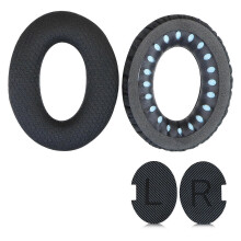 (Black) Soft Foam Ear Covers for QC15 QC35 QC2 QC25 AE2 Soundlink2 Perfect Fit and Easy Installation for Enhances Listening Gray