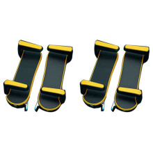 4X Six Finger for PUBG Controller Capacitance Adjustable Mobile Game Trigger L1R1 Button Yellow