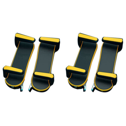 4X Six Finger for  PUBG Controller Capacitance Adjustable Mobile Game Trigger L1R1 Button Yellow