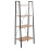 LEXIE 4-Tier Industrial Style Storage Shelf 1