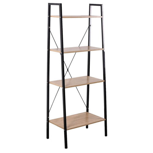 LEXIE 4-Tier Industrial Style Storage Shelf