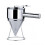 600ml/1200ml Stainless Steel Kitchen Funnel Large Capacity Detachable Cone-Shaped 1