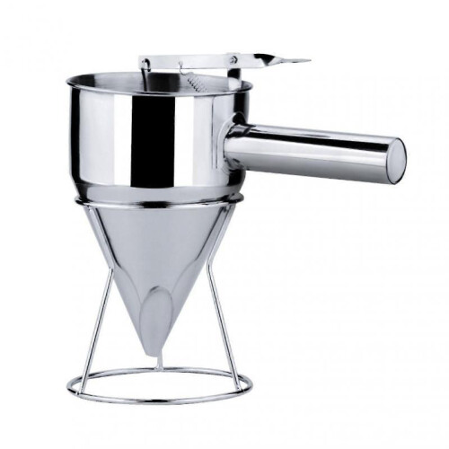 600ml/1200ml Stainless Steel Kitchen Funnel Large Capacity Detachable Cone-Shaped