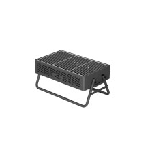 Portable BBQ Grill Outdoor Folding Charcoal Barbecue Rack with Independent Tank and Baking Net