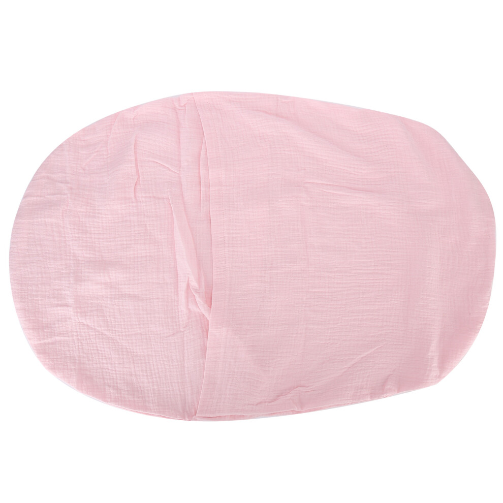 Newborn Lounger Cover Breathable Travel Portable Infant Slipcover Light/Pink