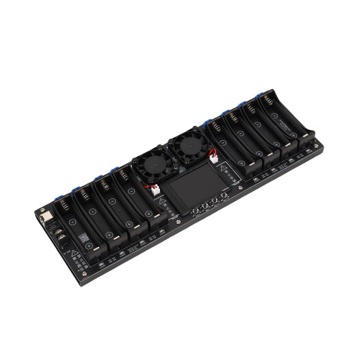 8Channel Battery Tester With 2.4Inch TFT Display For Battery Capacity Testing MultiMode Operation And Enhanced Safety