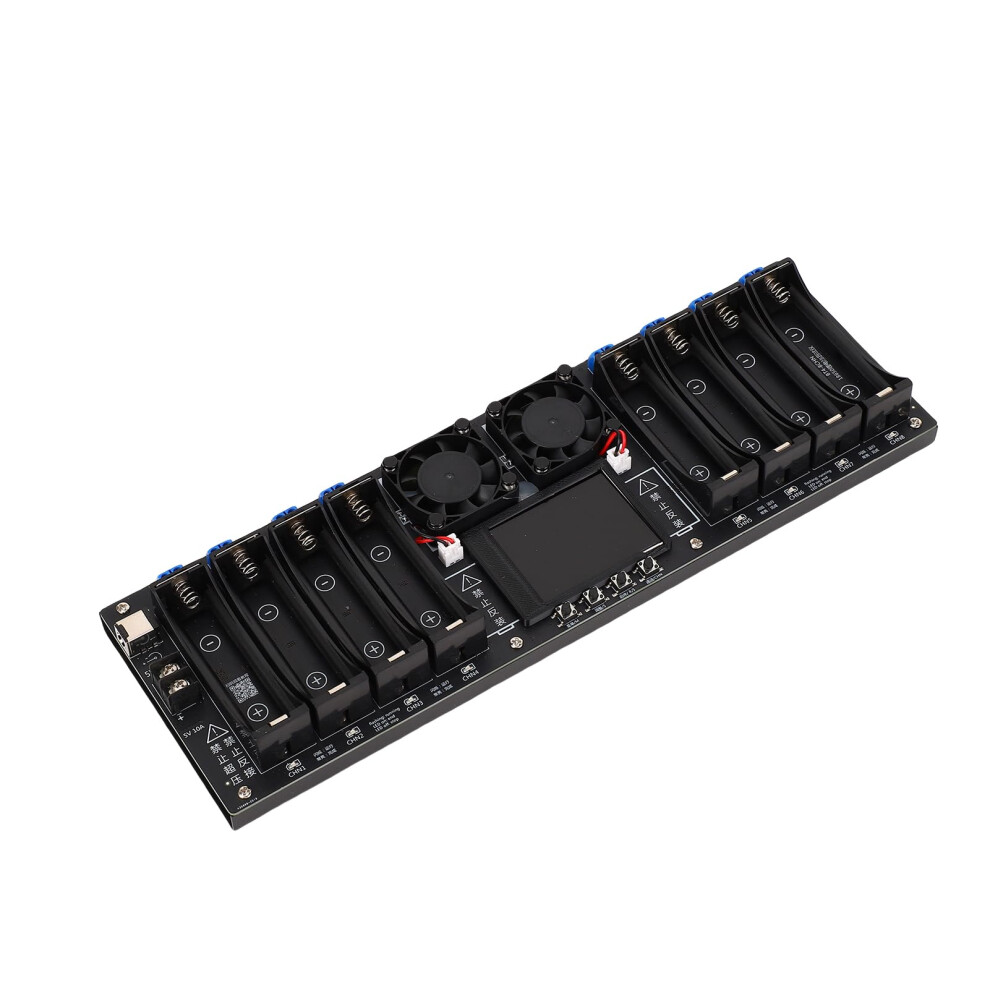 8Channel Battery Tester With 2.4Inch Tft Display For Battery Capacity Testing Multimode Operation And Enhanced Safety 9347817770124