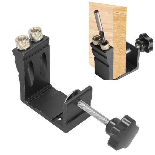 15 Oblique Hole Locator Kit for Woodworking Dowel Drill Accessory