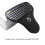 Wireless Trackball Keyboard N5901 2.4GHz,Mini USB Keyboard Multimedia Keyboard, with Pointing & Scrolling Function 2