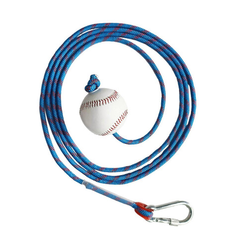 Reinforced Hitting Rope Baseball Softball Trainer Develops Power Swings Controls Practice Baseball Training Assistance