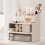 (3) Desktop Makeup Organiser Storage Box With Clear Drawer Space Saving Stackable Cosmetics  Storage Container for Vanity Multicolor 4