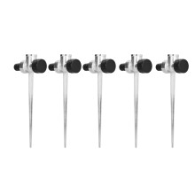 Heavy-Duty Lawn Sprinkler Spike 5PCS 1/2in Thread Connectors Included