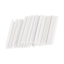 (White) 50Pcs 35mm Rubber Pet Clippers Blade Guide Replacement Strips for Grooming Safety Electric Shaver Repair Part Enduring White