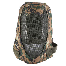 Steel Mesh Protective Fencing Mask For Outdoor Design, Versatile Protection Full Coverage Mask With Strong Resistance For Extreme Sports, Lightweight